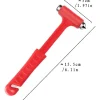 Martillo Emergencia Automotriz Vidrio Y Cortar Cinturon