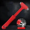 Martillo Emergencia Automotriz Vidrio Y Cortar Cinturon