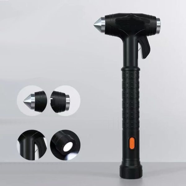 Outdoor Life Hammer Shattered Glass Car Window Breaker