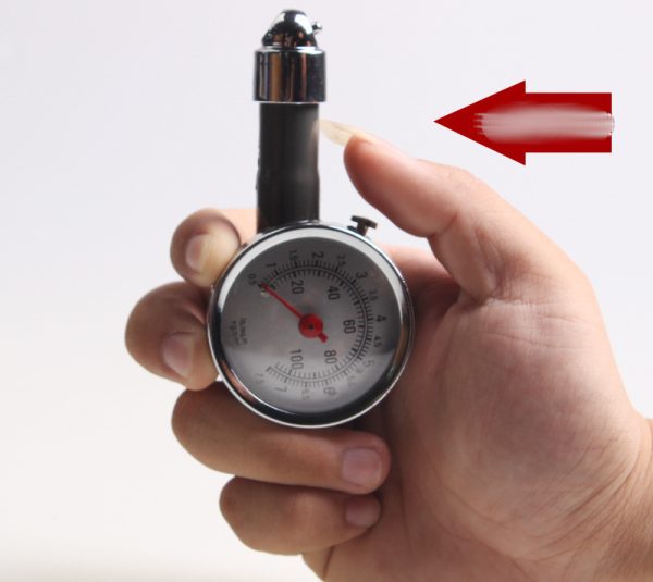 Metal Tire Pressure Gauge For Car Tire Pressure Monitoring