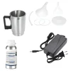 220V Headlight Restoration Kit, Power Funnel Cap, Rubber Gasket, Atomizing Cup