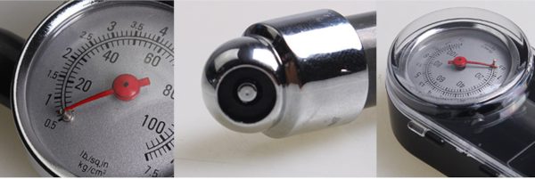 Metal Tire Pressure Gauge For Car Tire Pressure Monitoring