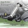Two black swivel spark plug sockets side by side, 14mm and 16mm CR-V steel with 3/8 inch drive.