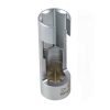 17mm side slot oxygen sensor socket diagram with dimensions showing 12.5mm square drive and 45mm slot depth.