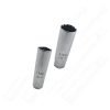 Ultra-Thin 3/8" Drive Spark Plug Socket with Internal Spring Clip | 14mm & 16mm Deep Cr-V Steel Removal Tool for Tight Spaces