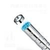 Matte silver 14mm/16mm short spark plug socket with 3/8" drive and strong internal magnet.