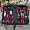 Automotive Repair Pliers Tool Kit, Auto Service Hand Pliers Set with Red‑Edge Zipper Storage Pouch for Car DIY & Workshop Repair