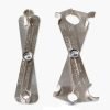 详情-9 Silver metal fuel line disconnect tools in 2-in-1 and 4-in-1 configurations, designed for removing automotive quick release couplings on fuel, oil, and AC lines.